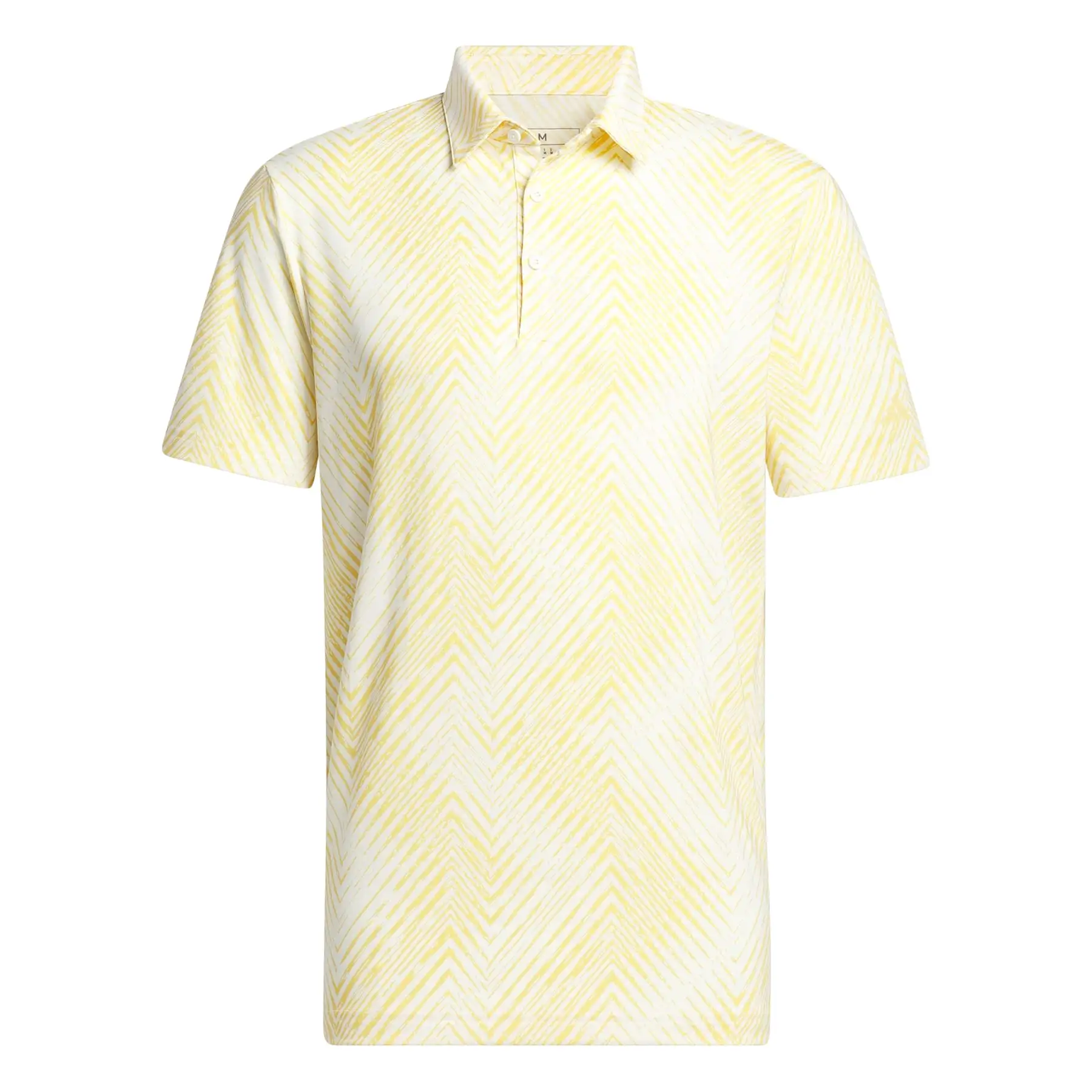 Ultimate365 Regular Fit All Over Print Polo Ivory - SS24