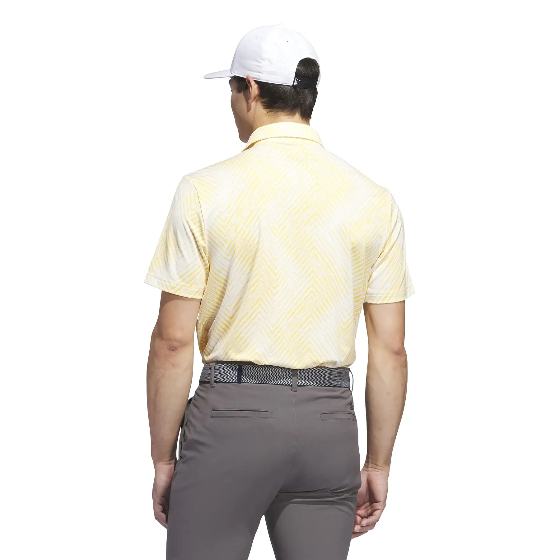 Ultimate365 Regular Fit All Over Print Polo Ivory - SS24