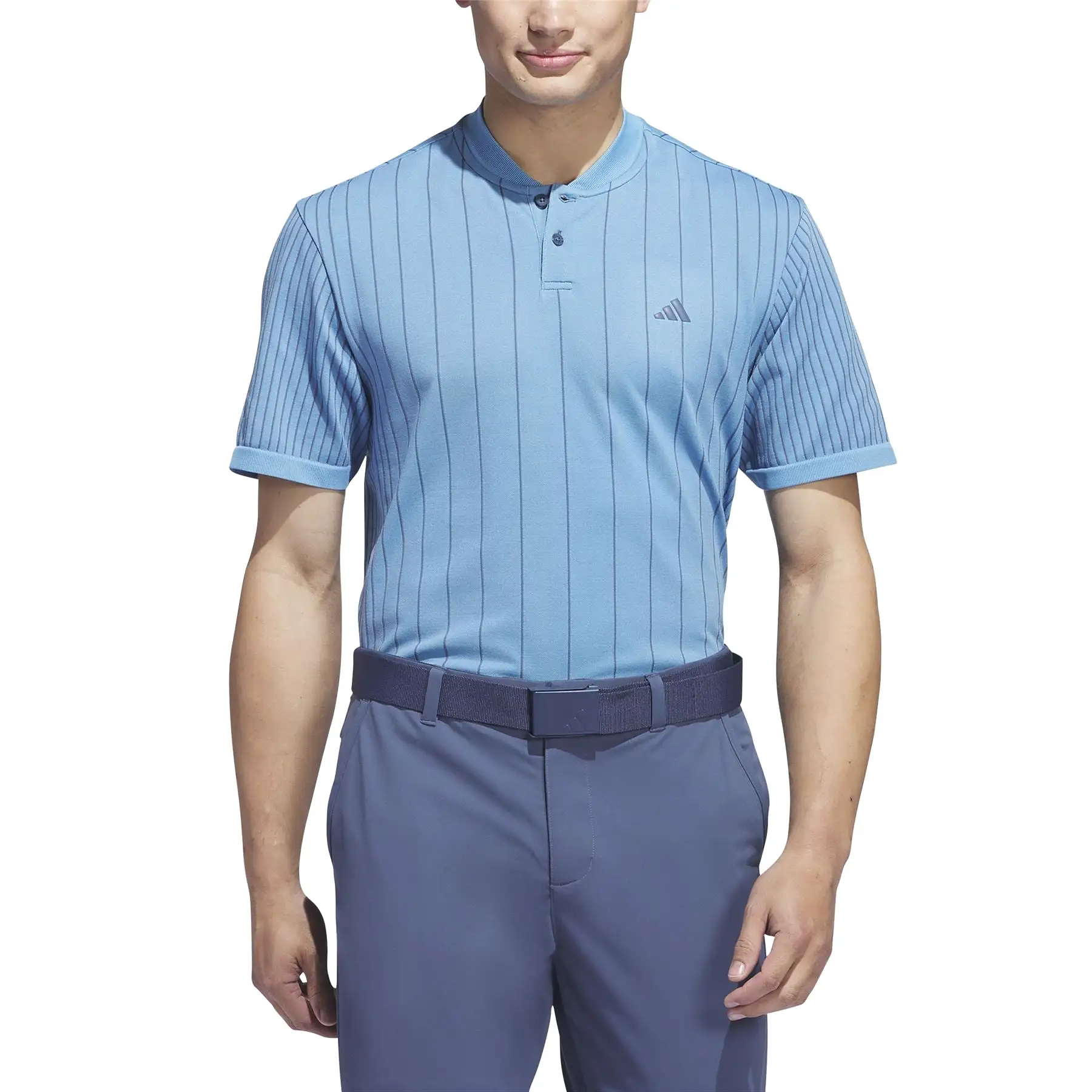 Ultimate365 Regular Fit Tour Blade Collar Primeknit Polo Blue - SS24