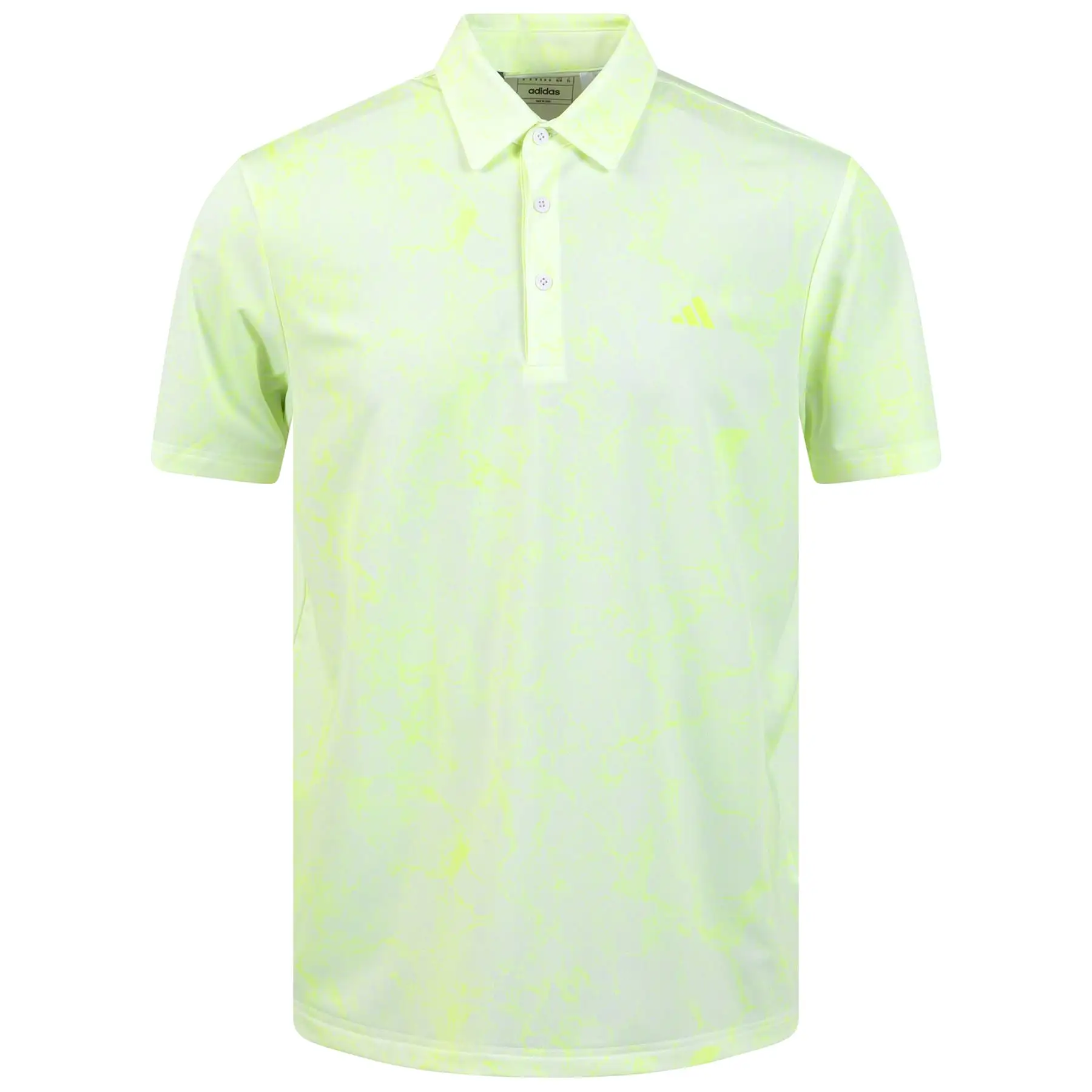 Ultimate365 Sun Energy Printed Polo White - AW23