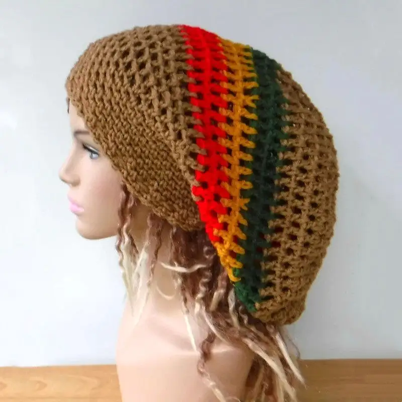 Unisex Rasta Beanie Hat-（Buy 2 save 15%）