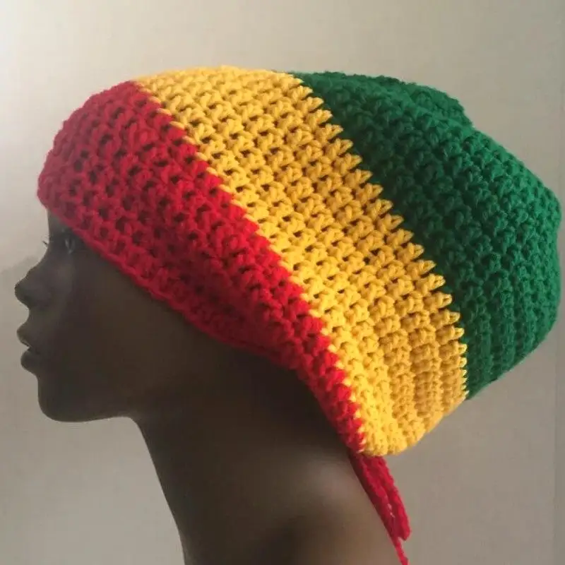 Unisex Rasta Beanie Hat-（Buy 2 save 15%）