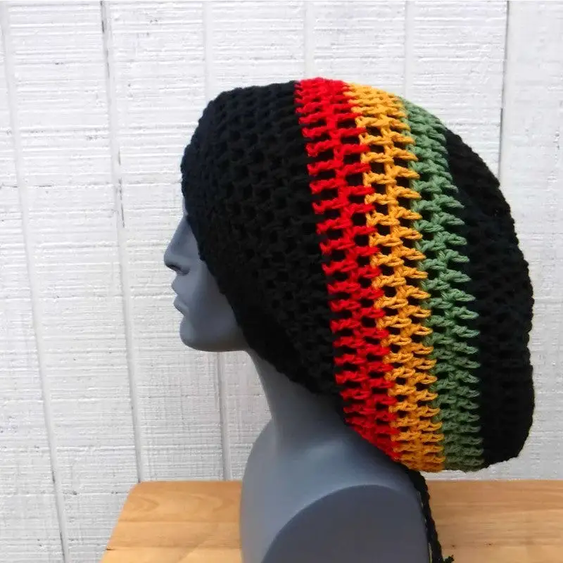 Unisex Rasta Beanie Hat-（Buy 2 save 15%）