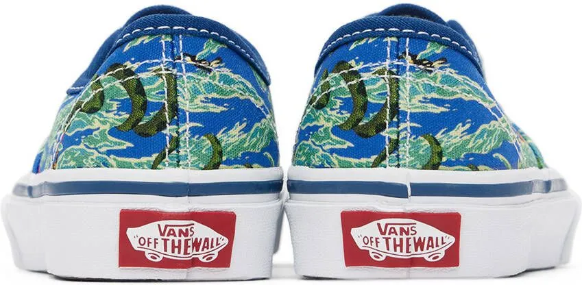 Vans Kids Blue Authentic Little Kids Sneakers