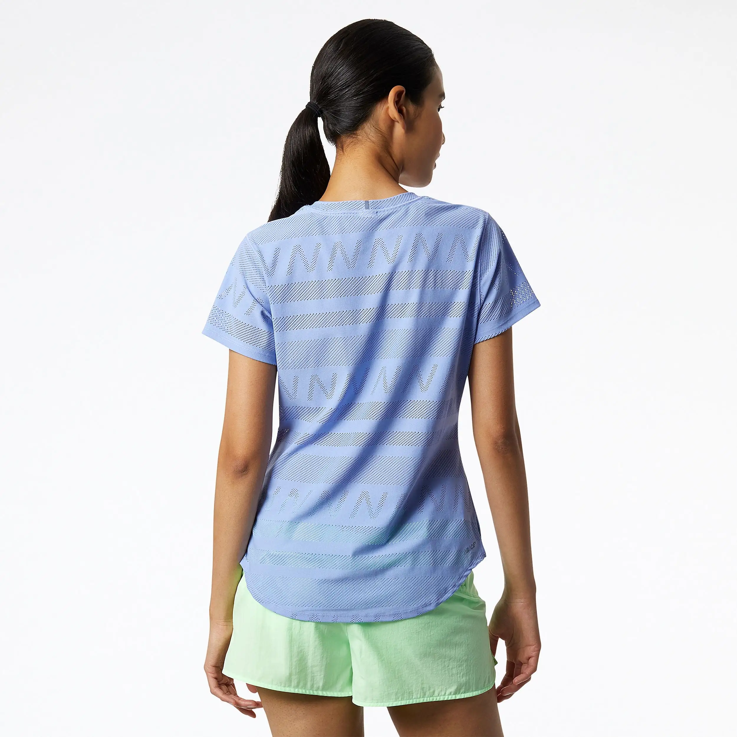 W New Balance Q Speed Jacquard Short Sleeve