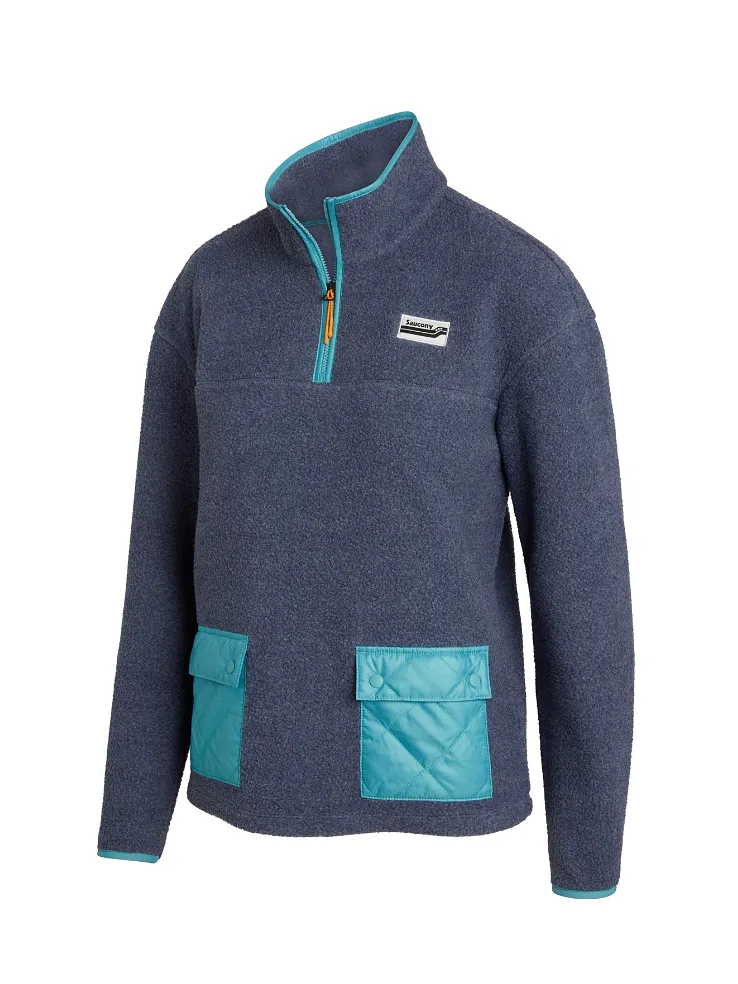 W Saucony Rested Sherpa 1/4 Zip