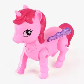 Walking Pony Horse Light/Sound Toy For Kids