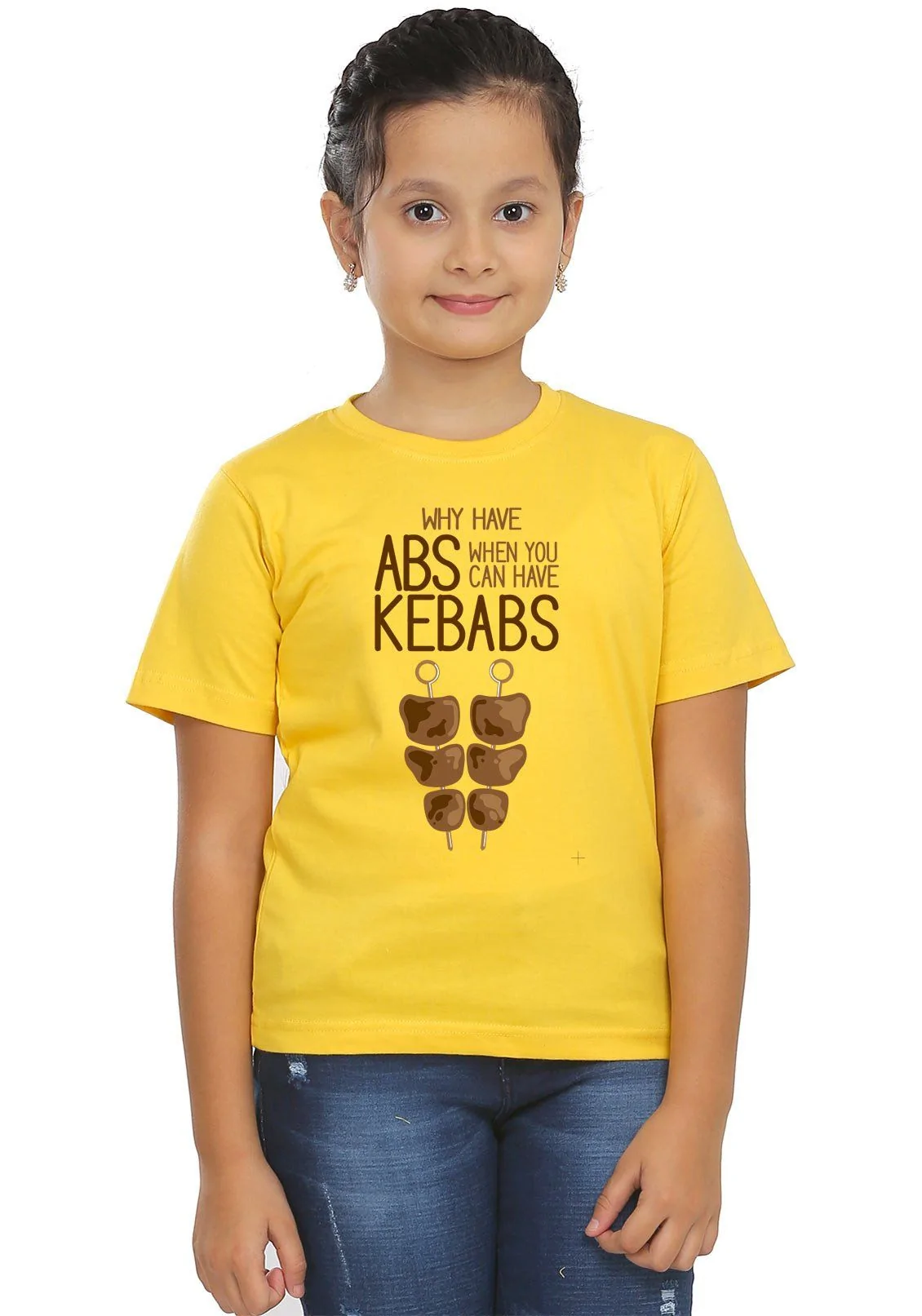 Why Abs When Kebabs Kids T-shirt