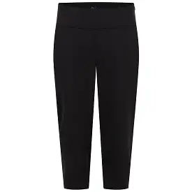 Womens Everyday Capri 3/4 Length Trousers Black - SS24