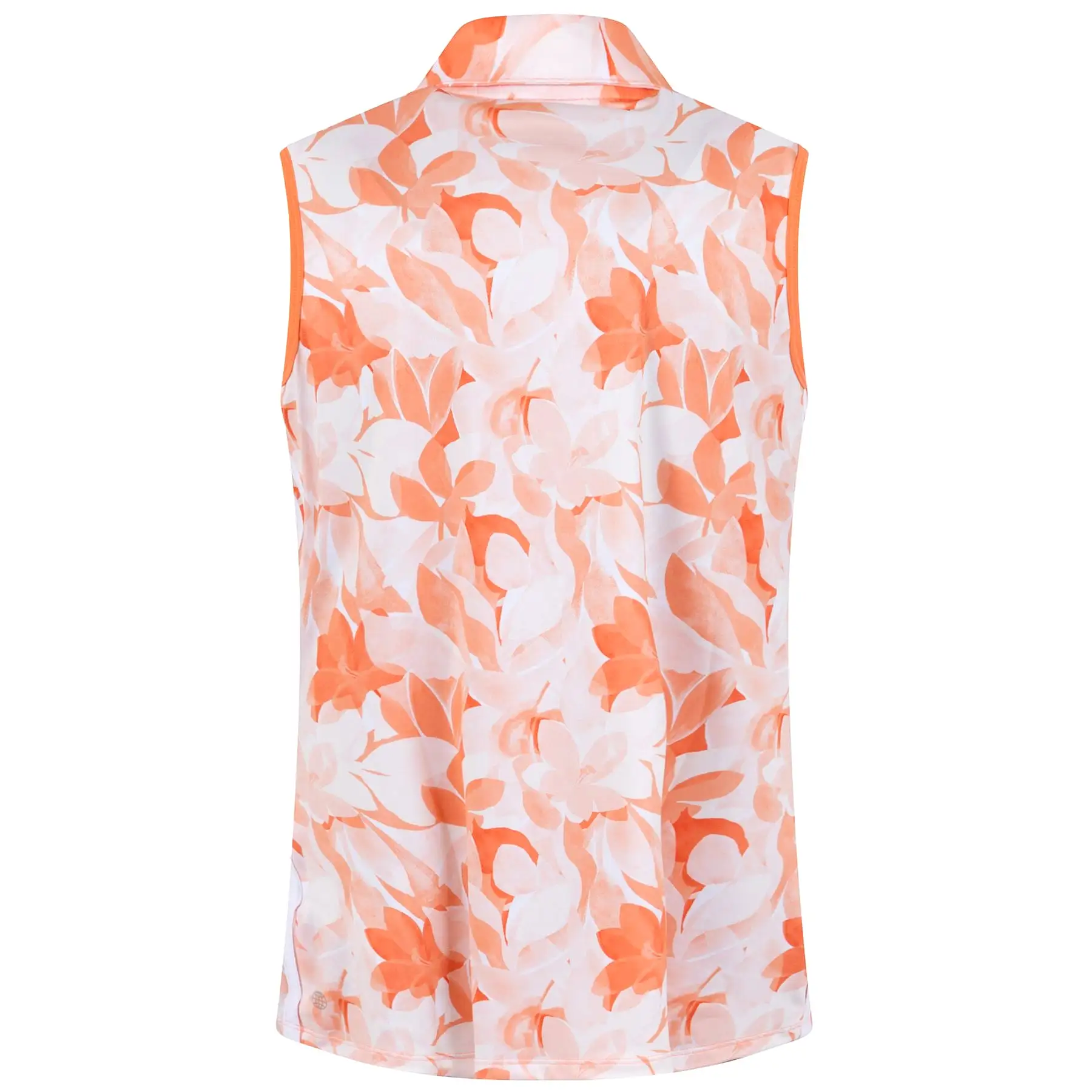 Womens Our Fairway Floral SL Polo Coral Fusion - SS23