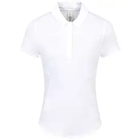 Womens Quick Drying Nylon Polo White - SS24