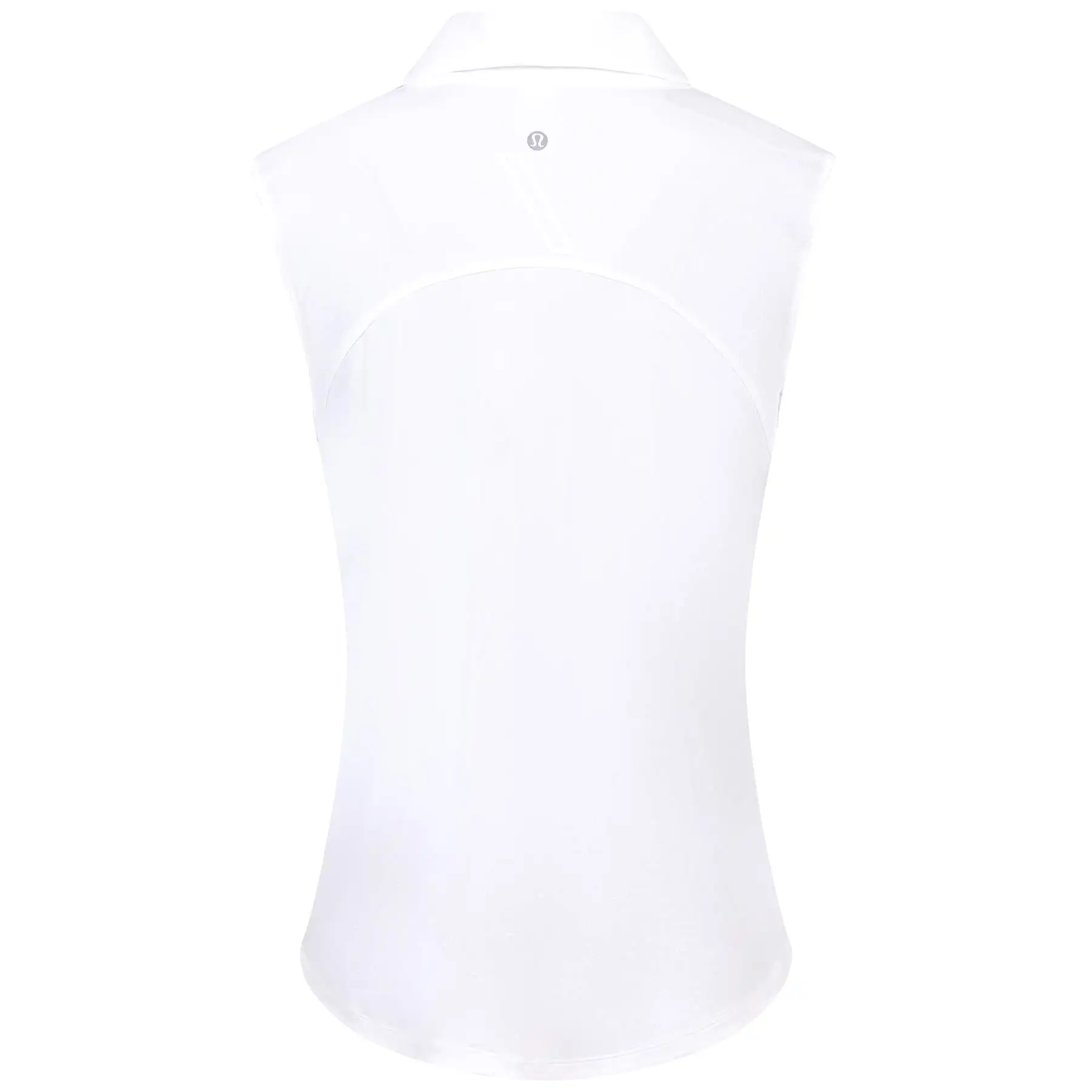 Womens Quick Drying Sleeveless Nylon Polo White - SS24