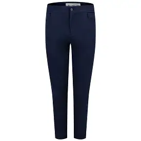 Womens Veronica Five Pocket Slim Leg Trousers Black Iris - SS24