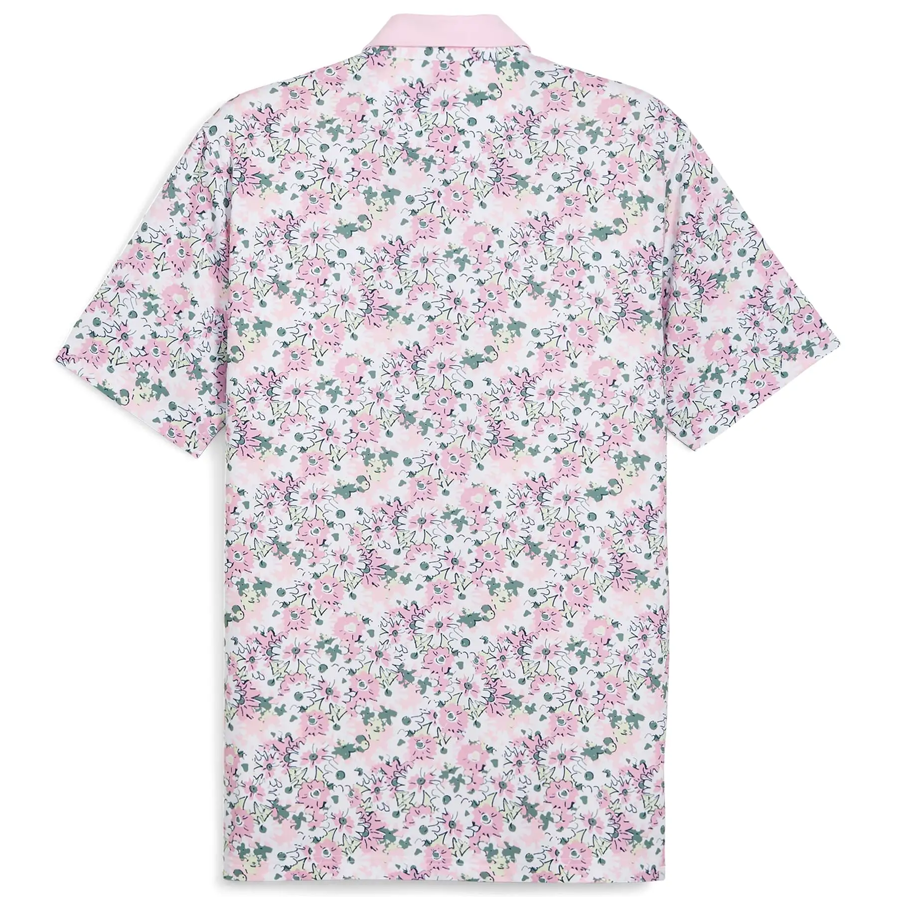 x AP Floral Polo White/Pink - SS24