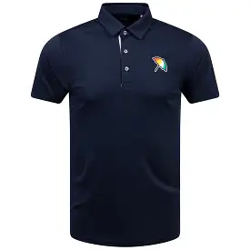 x AP Pure Solid Polo Navy - SS24