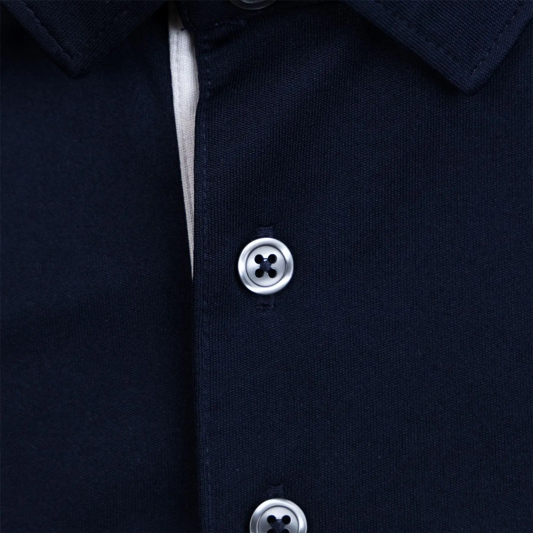 x AP Pure Solid Polo Navy - SS24