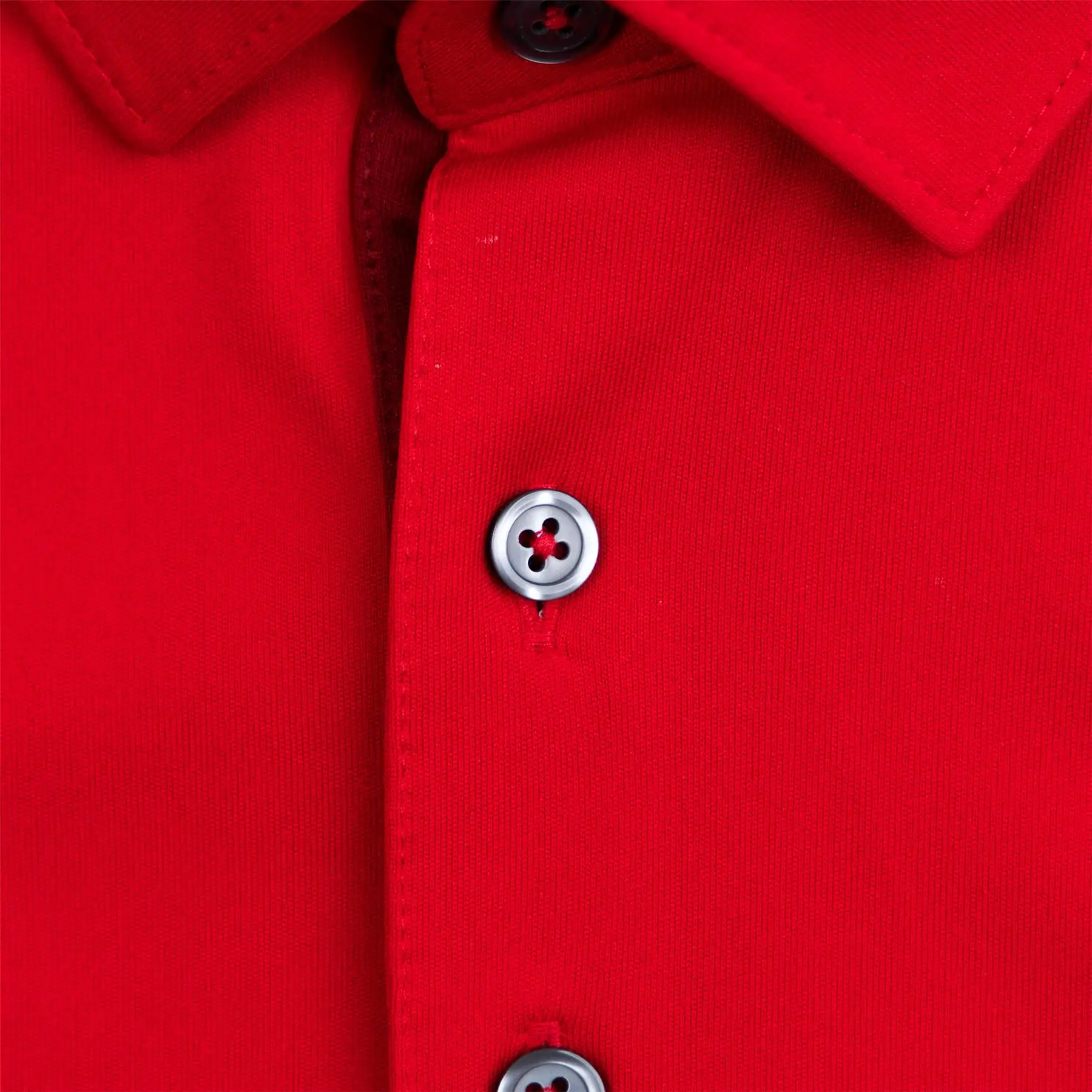 x AP Pure Solid Polo Red - SS24