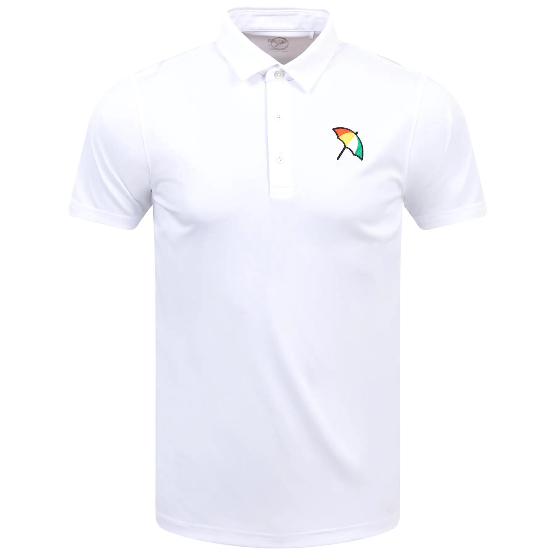 x AP Pure Solid Polo White - SS24