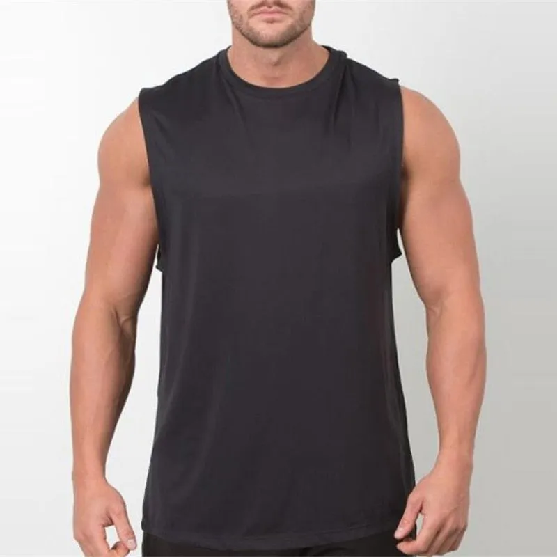 Xituodai Brand New Plain Tank Top Men Bodybuilding singlet Gym Stringer Sleeveless Shirt Blank Fitness Clothing Sportwear Muscle