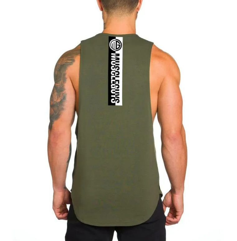 Xituodai Brand NO PAIN NO GAIN clothing bodybuilding stringer gym tank top men fitness singlet cotton sleeveless shirt muscle ve