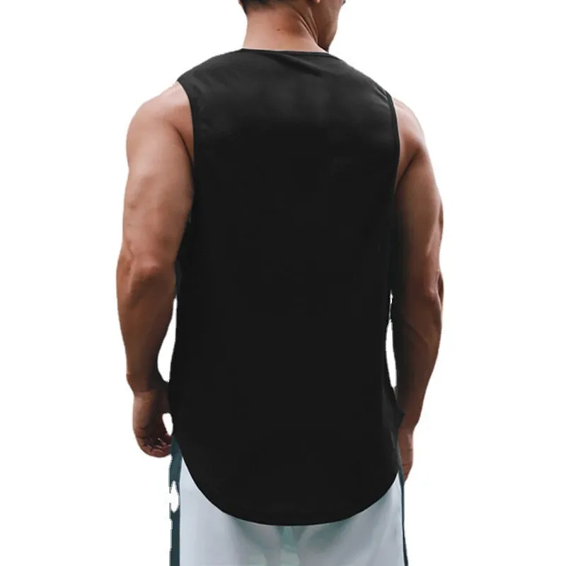 Xituodai Gym Clothing Men Workout Tank Top Bodybuilding Vest Mesh Fitness Sleeveless Shirt Mens Sports Basketball Jerseys