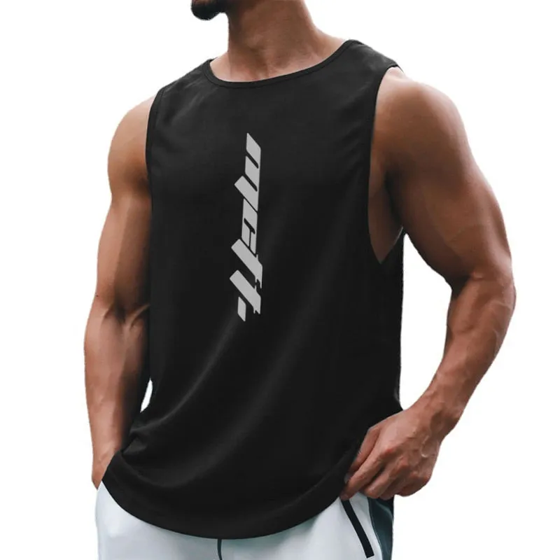 Xituodai Gym Clothing Men Workout Tank Top Bodybuilding Vest Mesh Fitness Sleeveless Shirt Mens Sports Basketball Jerseys