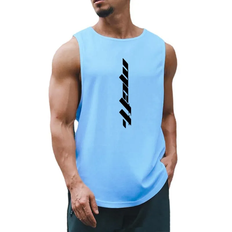 Xituodai Gym Clothing Men Workout Tank Top Bodybuilding Vest Mesh Fitness Sleeveless Shirt Mens Sports Basketball Jerseys