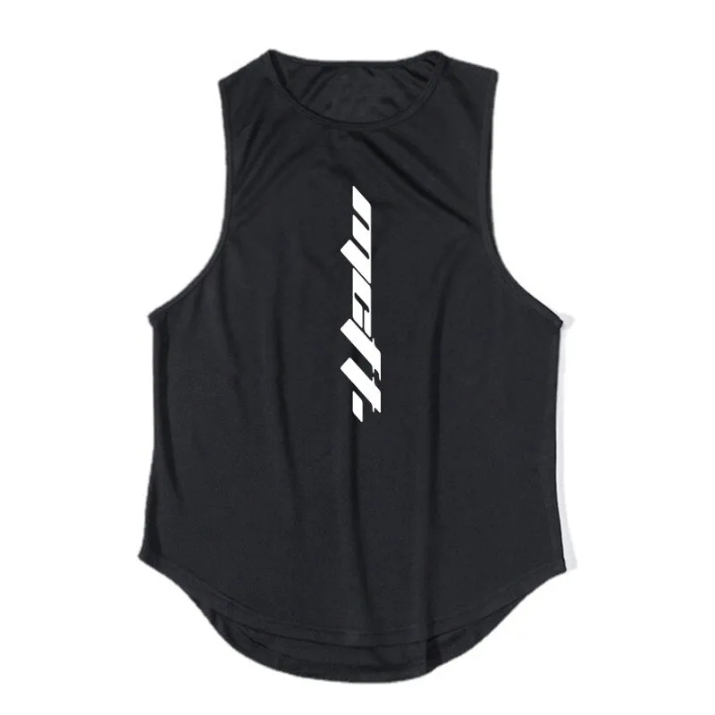 Xituodai Gym Clothing Men Workout Tank Top Bodybuilding Vest Mesh Fitness Sleeveless Shirt Mens Sports Basketball Jerseys