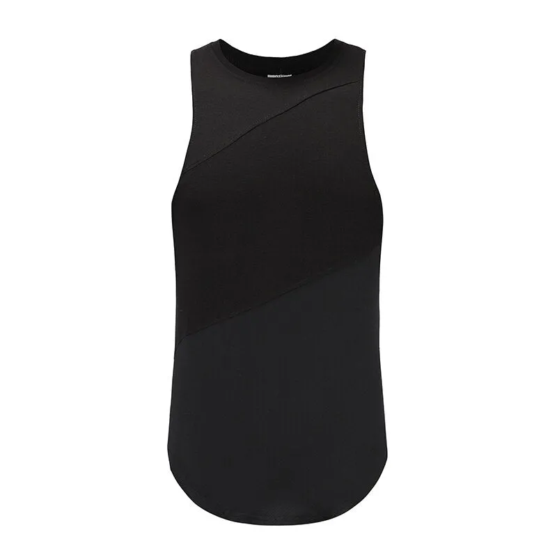 Xituodai New Summer Running Vest Men Cotton Mesh Bodybuilding Undershirt Fitness Sleeveless t shirt Gym Tank Top Men Sports Vest