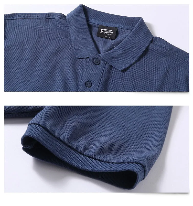 Xituodai Summer Men Polo Shirt Brand Clothing Pure Cotton Men Business Casual Male Polo Shirt Short Sleeve Breathable Soft Polo 