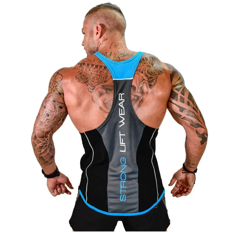 XituodaiMens Bodybuilding Tank top Gyms Fitness sleeveless shirt New Male Cotton clothing Fashion Singlet vest Undershirt vest f